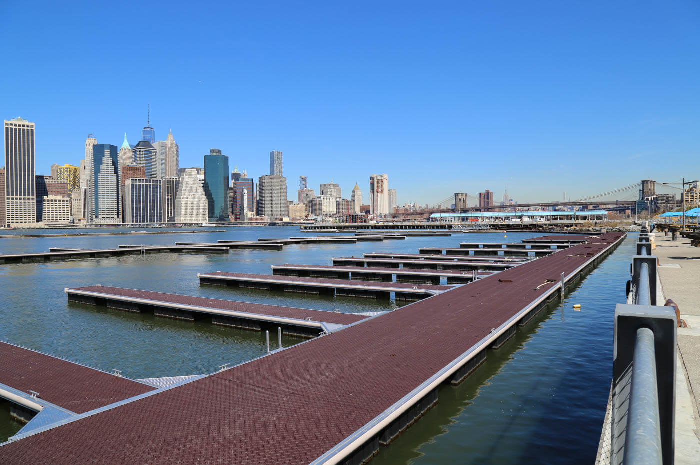 Brooklyn Bridge Park Marina Opening