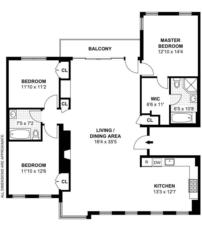 Brooklyn Apartments for Rent in Fort Greene at 237 Cumberland Street