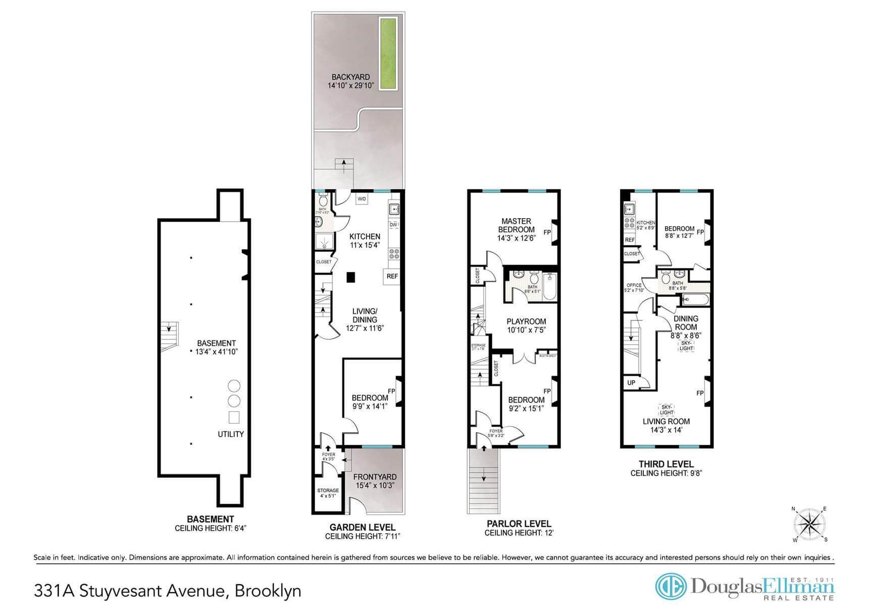 Brooklyn Homes for Sale Bed Stuy 331A Stuyvesant Avenue