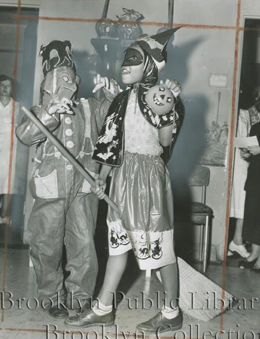 brooklyn halloween vintage photos