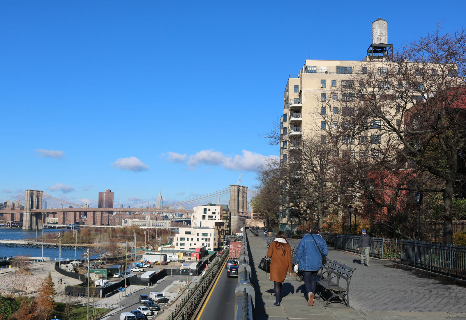 brooklyn queens expressway promenade robert moses