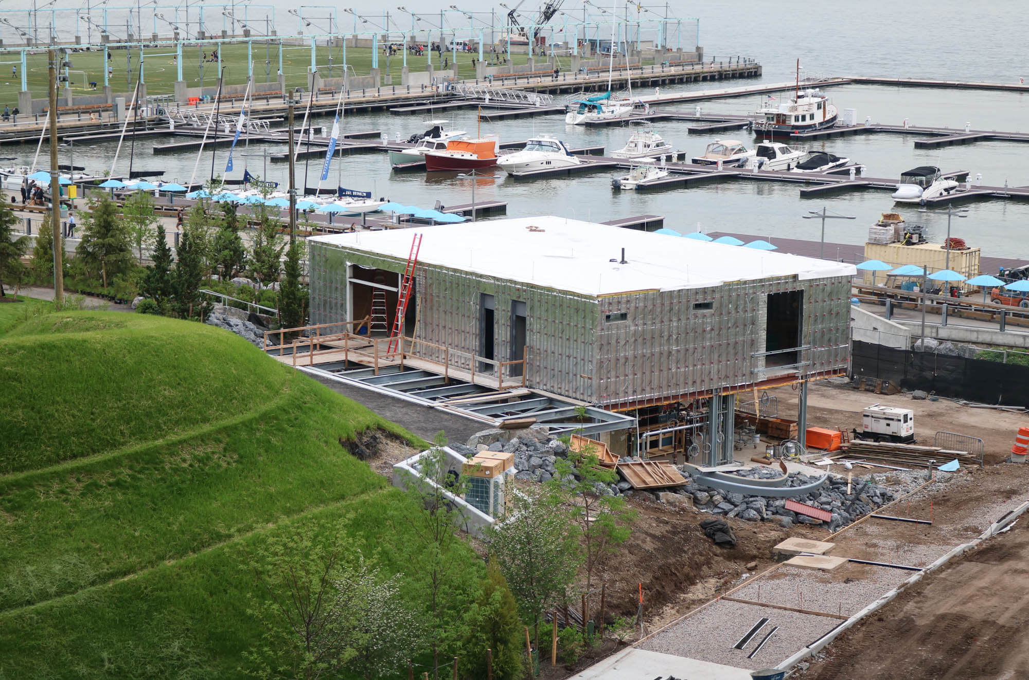 brooklyn bridge park pier 5 uplands progress