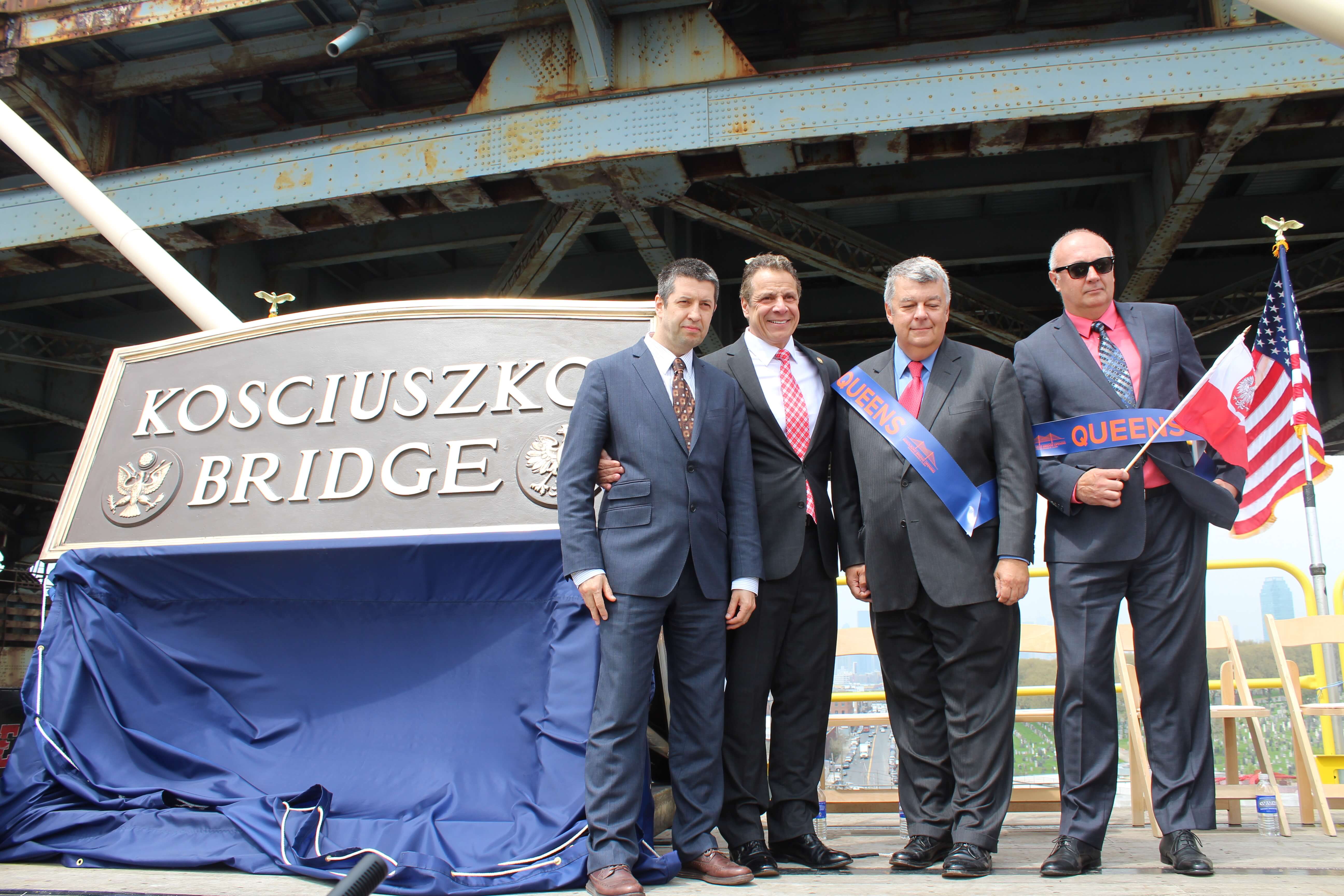 new kosciuszko bridge opens brooklyn queens