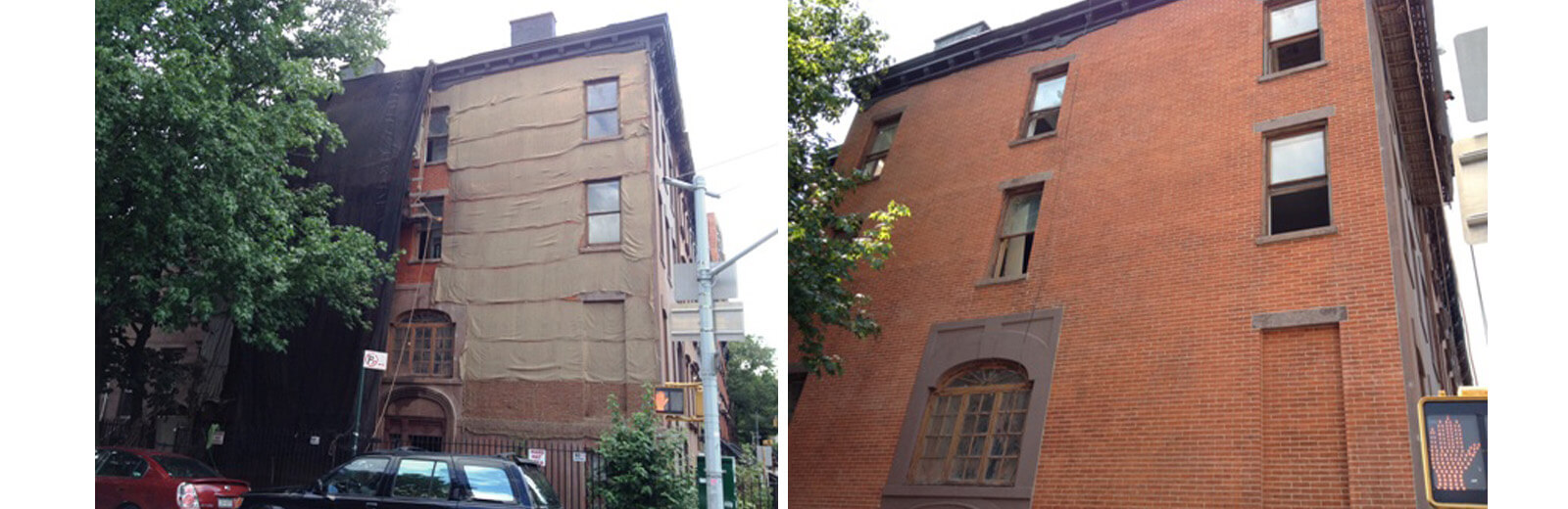 restore a brick house brick facade brooklyn