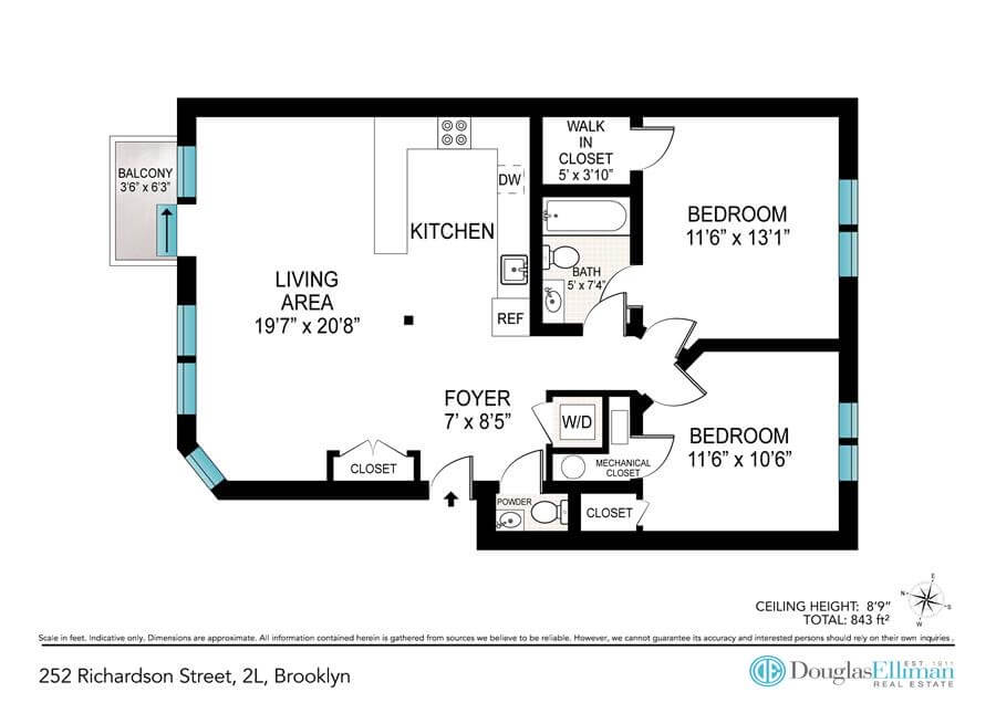 Apartment for sale Brooklyn Greenpoint 252 Richardson St