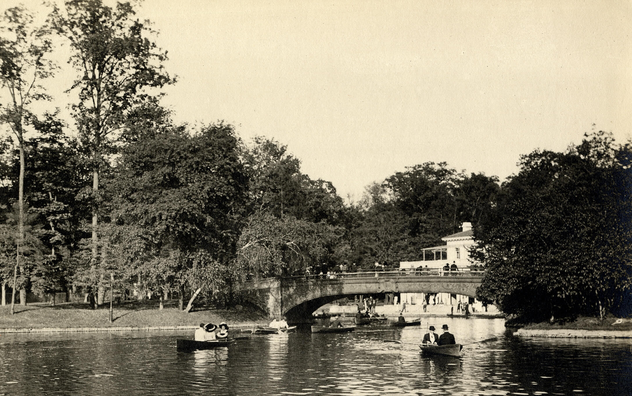 brooklyn history prospect park swan boats lake