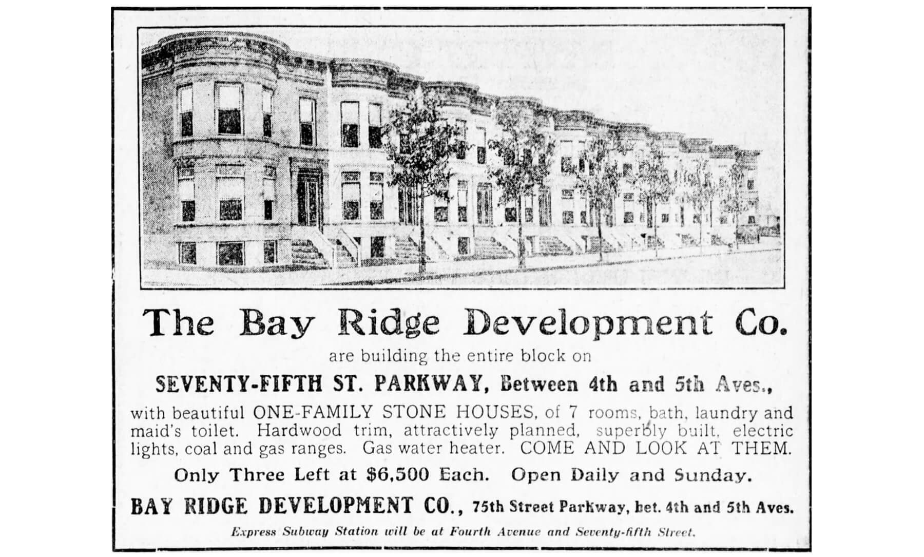 bay ridge architecture doctors row brooklyn history
