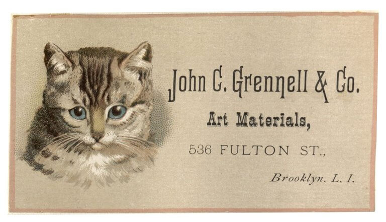 vintage trade cards brooklyn ephemera fulton street brooklyn museum