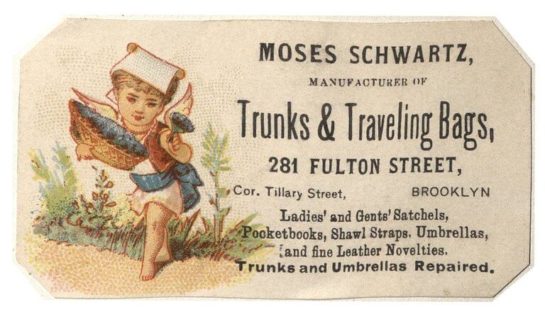 vintage trade cards brooklyn ephemera fulton street brooklyn museum
