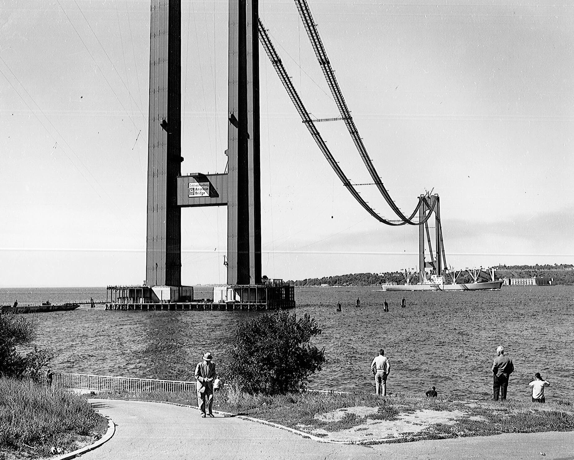 verrazano narrows bridge anniversary historic photos