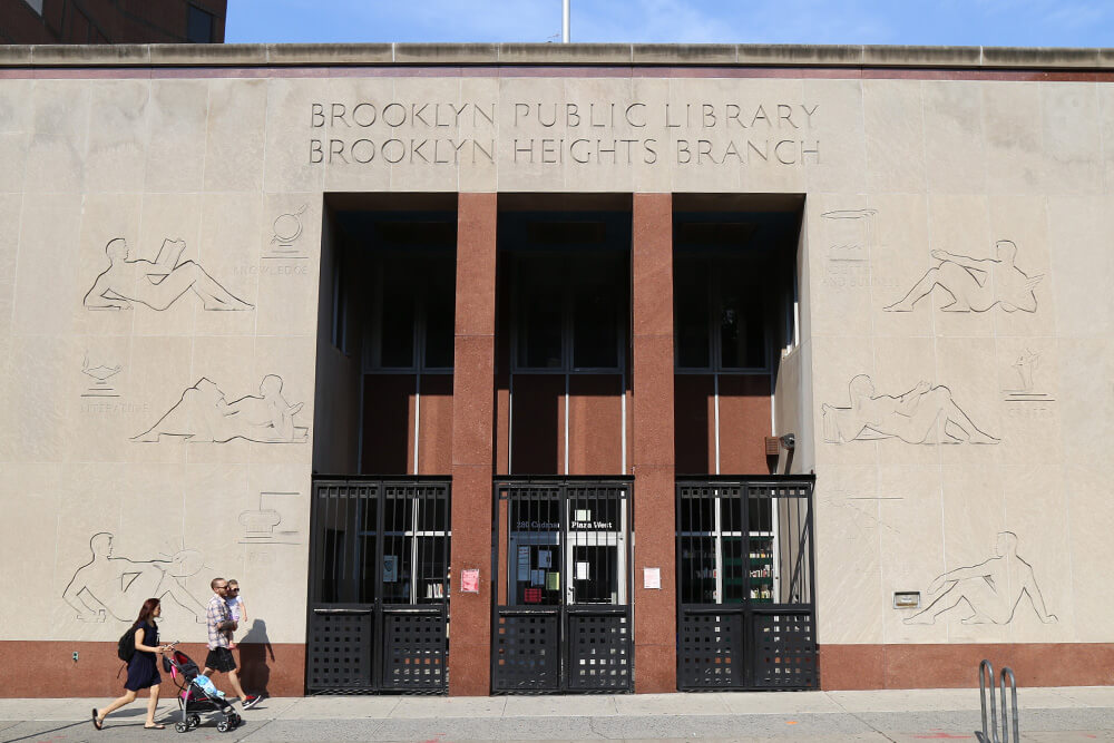 brooklyn heights public library 280 cadman plaza west exterior