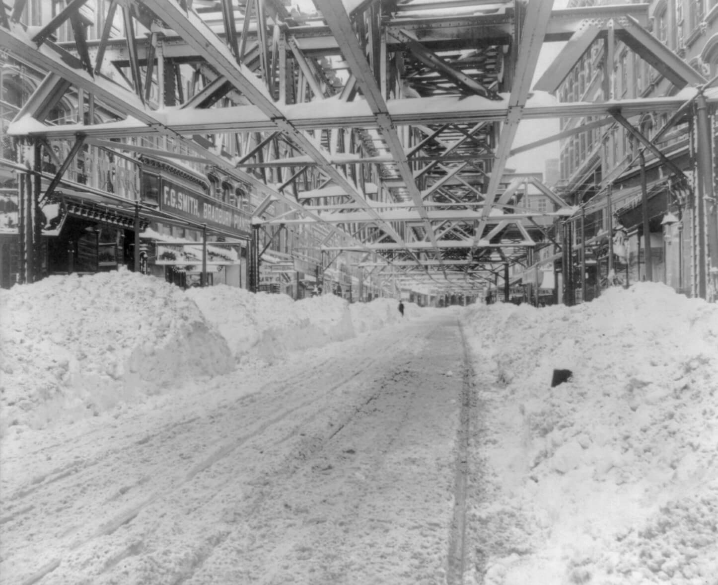 blizzard of 1888 brooklyn history snow