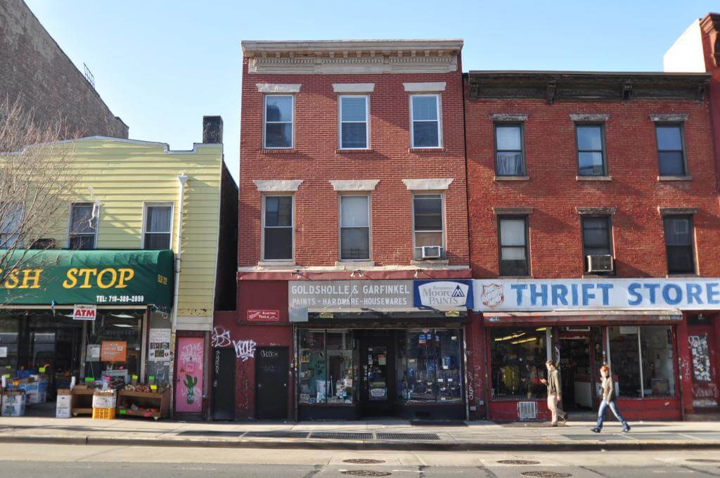 Goldsholle and Garfinkel Hardware in 2012. Photo by Christopher Bride for PropertyShark