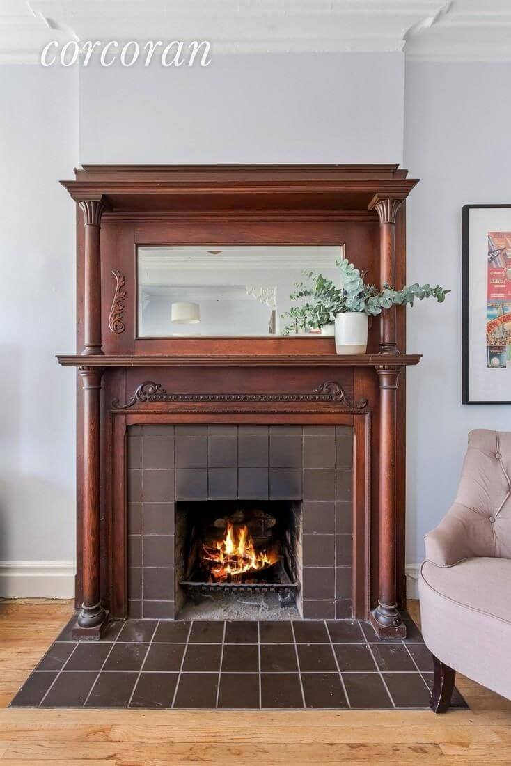 brooklyn-apartments-for-sale-park-slope-648-2nd-street-fireplace