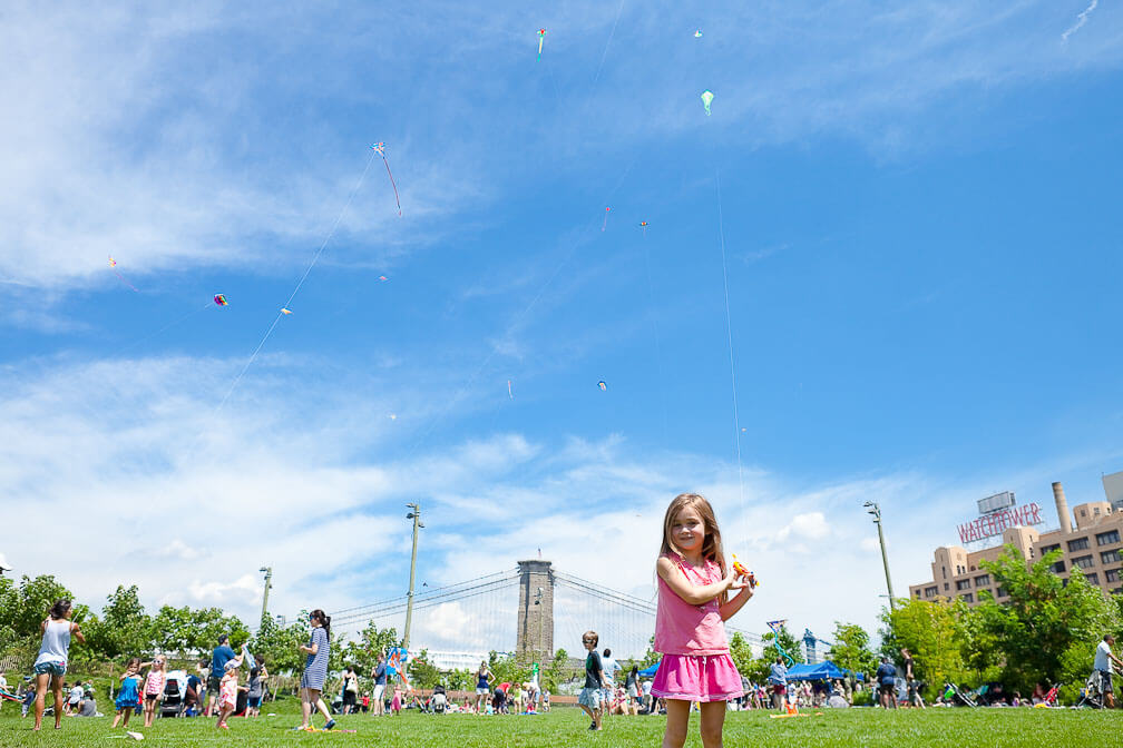 brooklyn bridge park kite festival