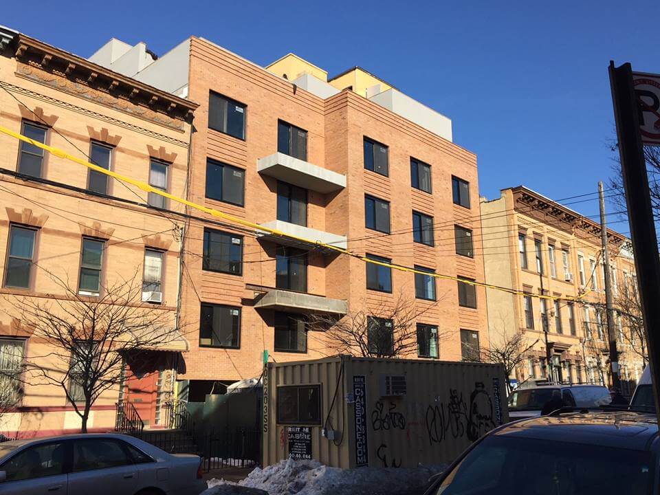387 Bleecker Street in January 2018. Photo by Boro Architects