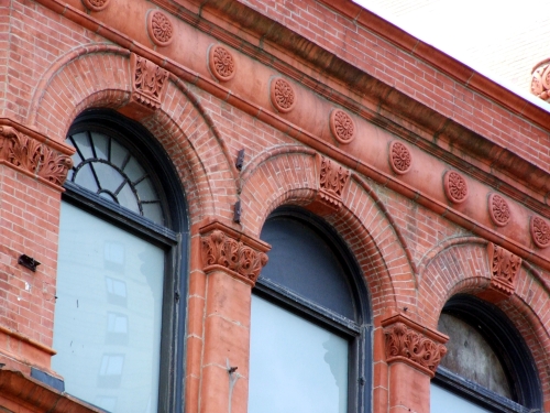 detail at windows