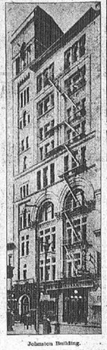 Nevins St. Joe's, Johnson Building, Brooklyn Eagle, 1925