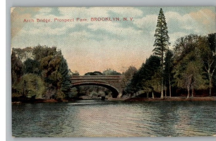 Prospect Park Arch Bridge -- Brooklyn History