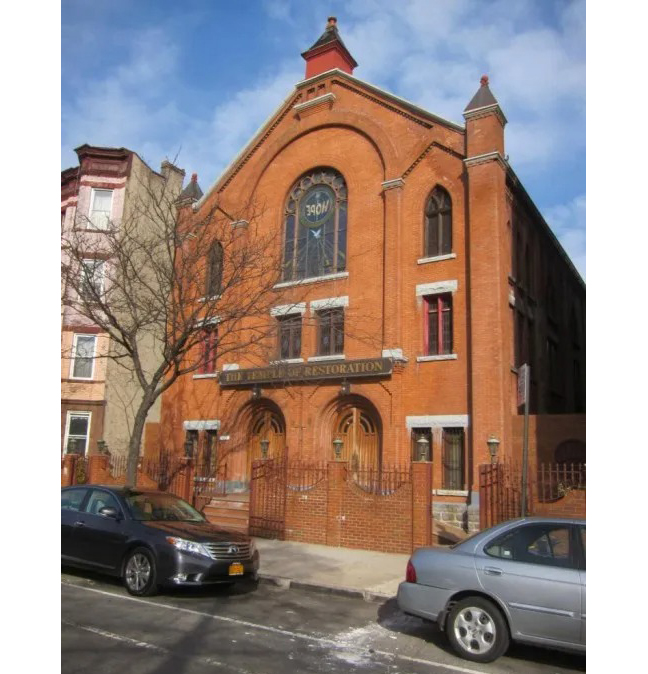 red brick church