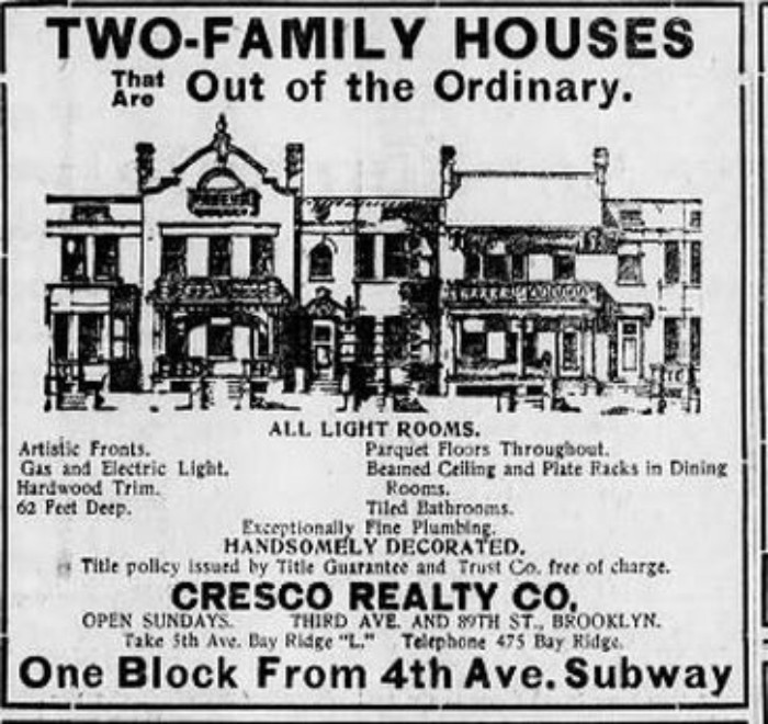Cresco Realty Company -- Brooklyn History
