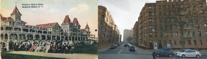 collage of historic and contemporary views