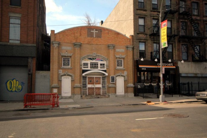 brick building