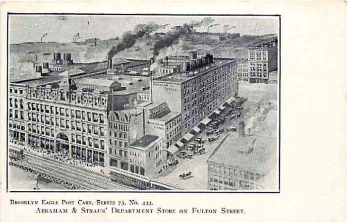 180 Livingston St. A&S, 1900 postcard