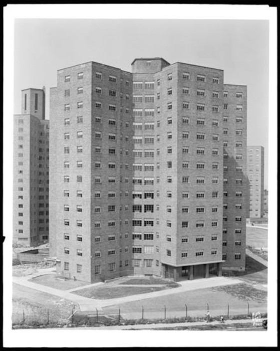 Albany Houses 1950, MCNY 2