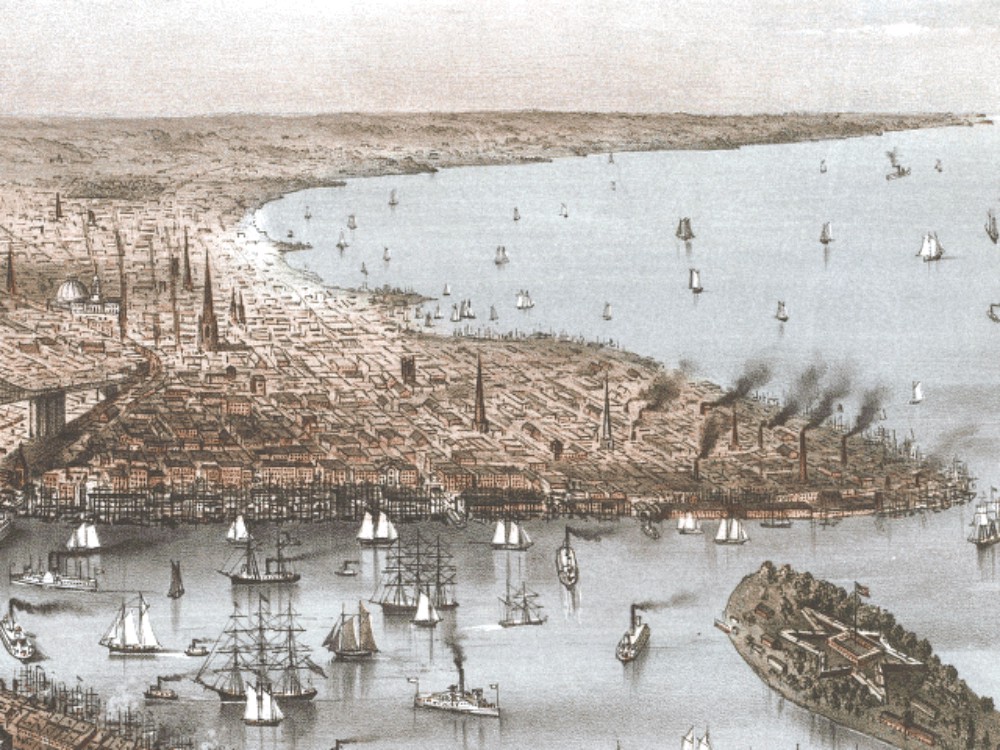Red Hook, 1875, LibCongress via Wiki