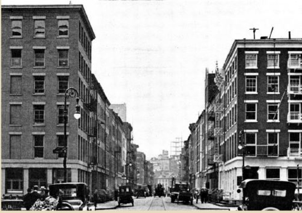 Wall Street coffee traders’ buildings.