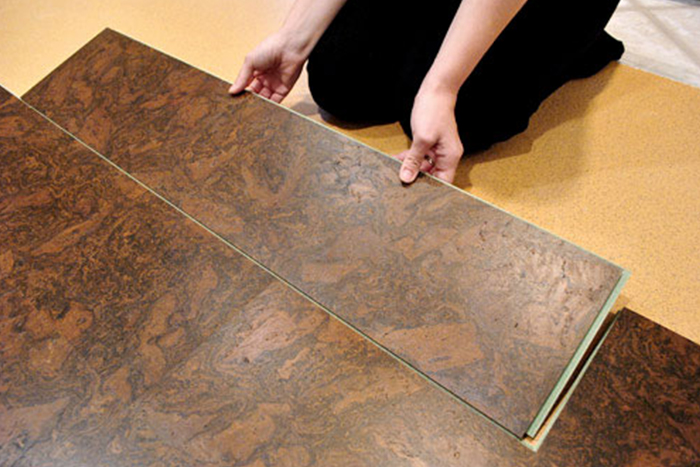 Cork Floors, How To Stain Cork Flooring