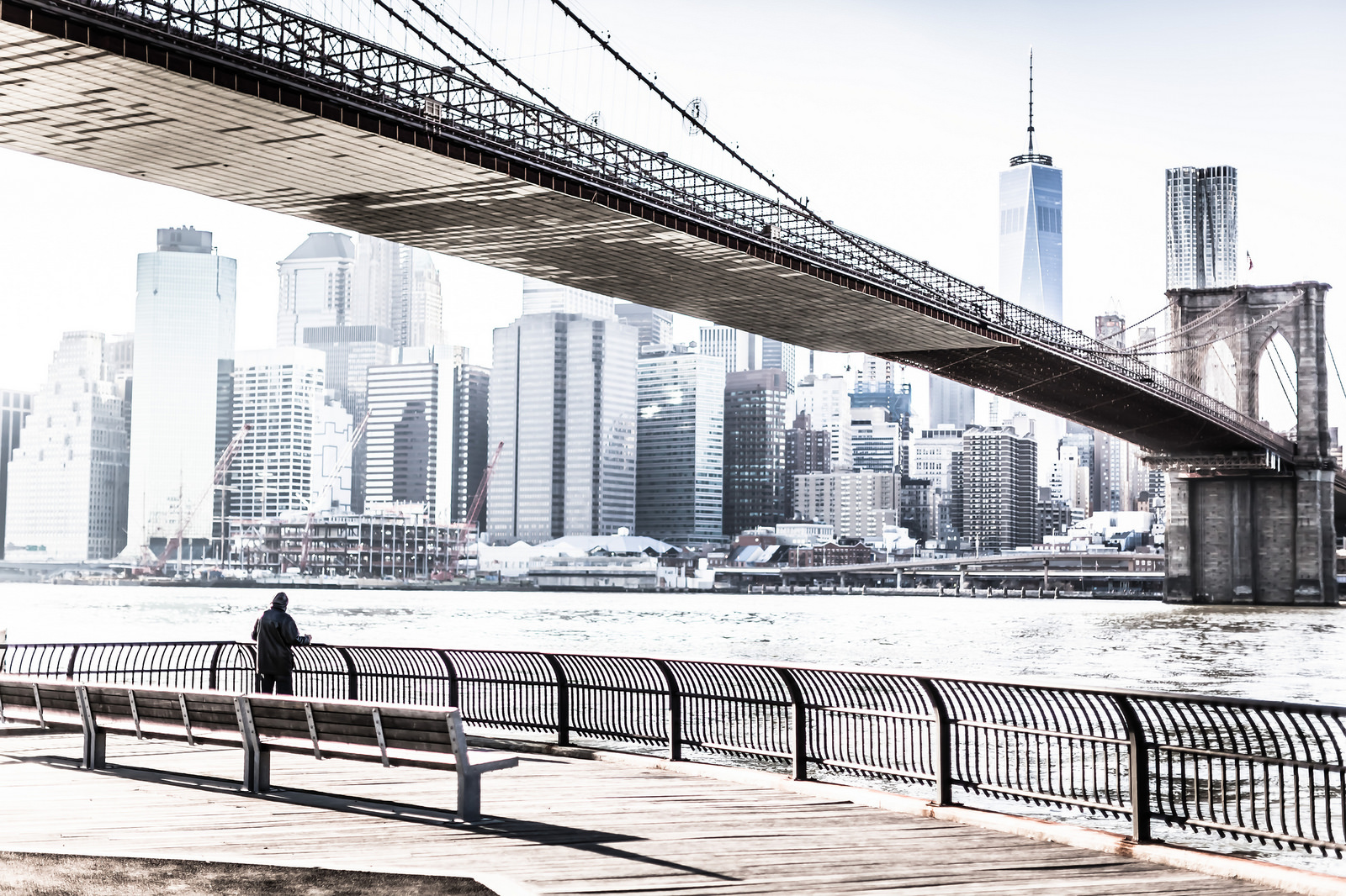 Brooklyn Bridge, Brooklyn Heights