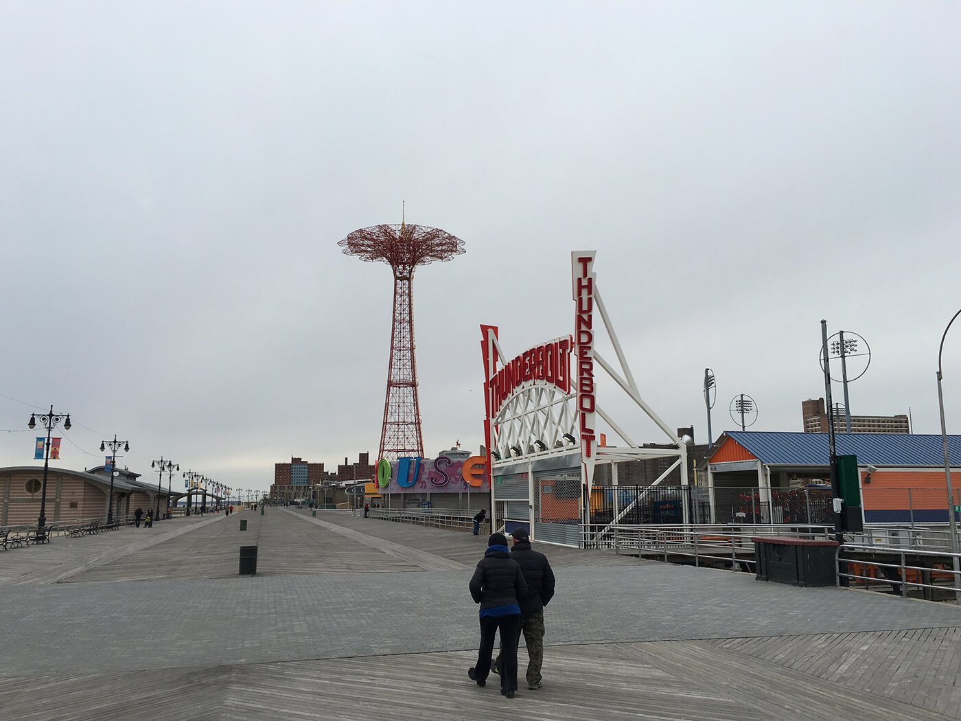 Coney Island Boardwalk Winter 2016