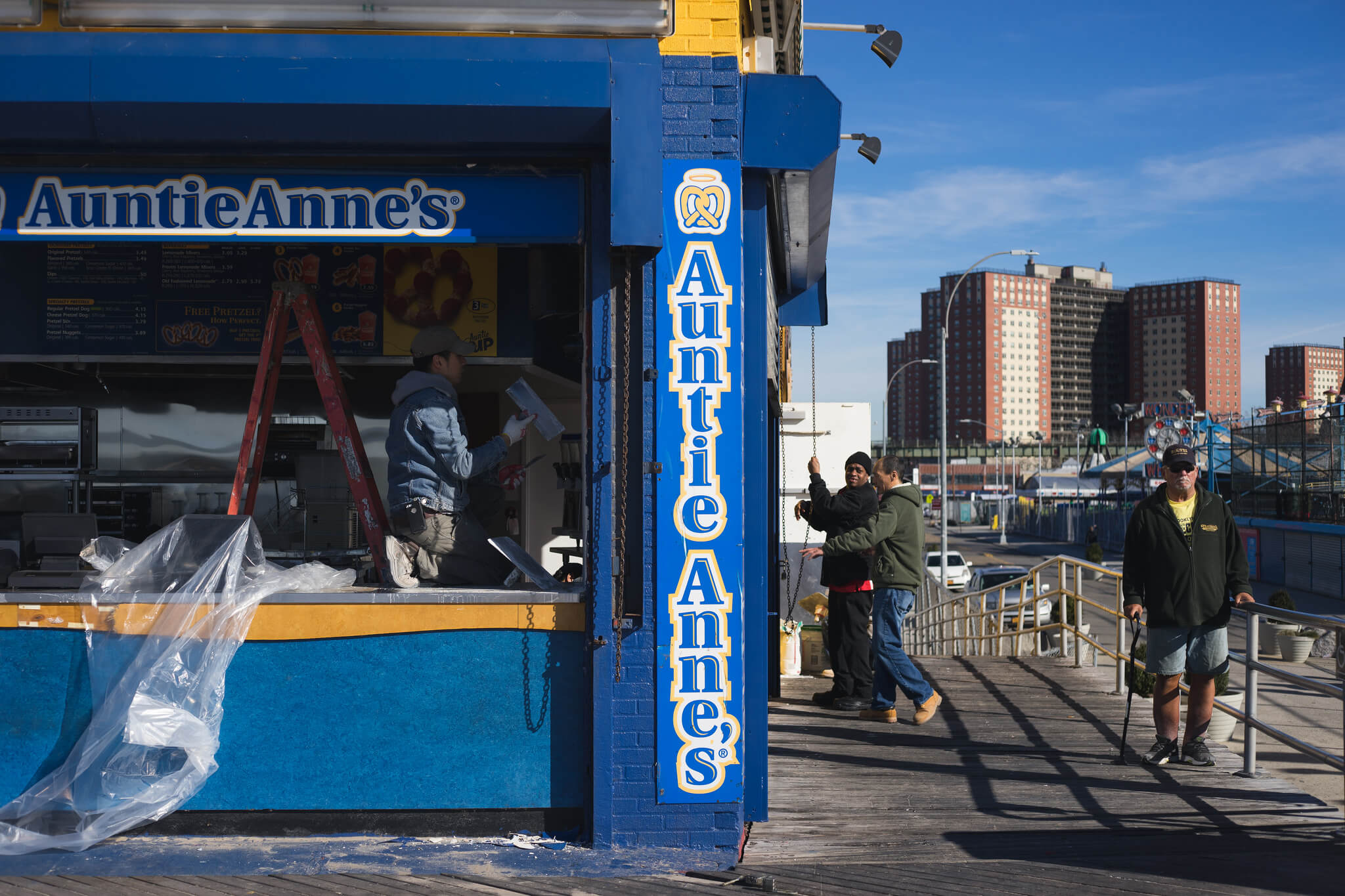 Coney Island Brooklyn Auntie Anne's