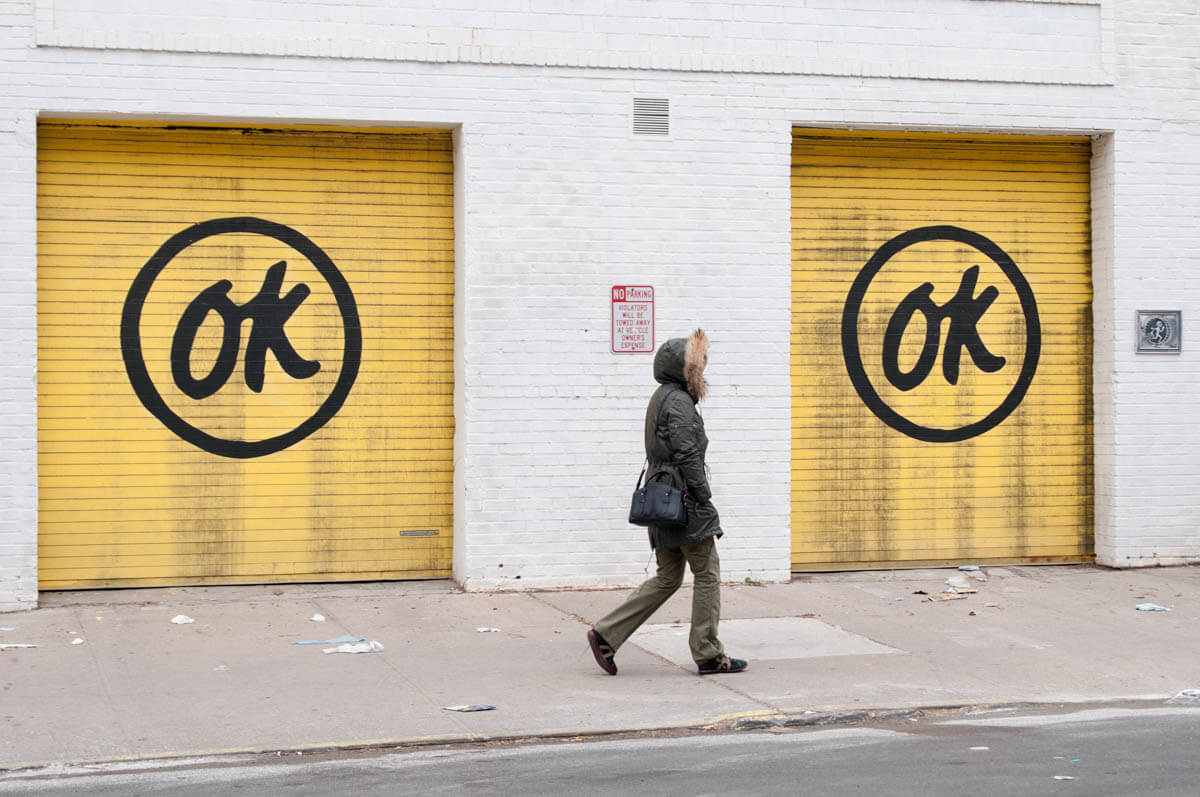 Williamsburg Brooklyn OK Wall