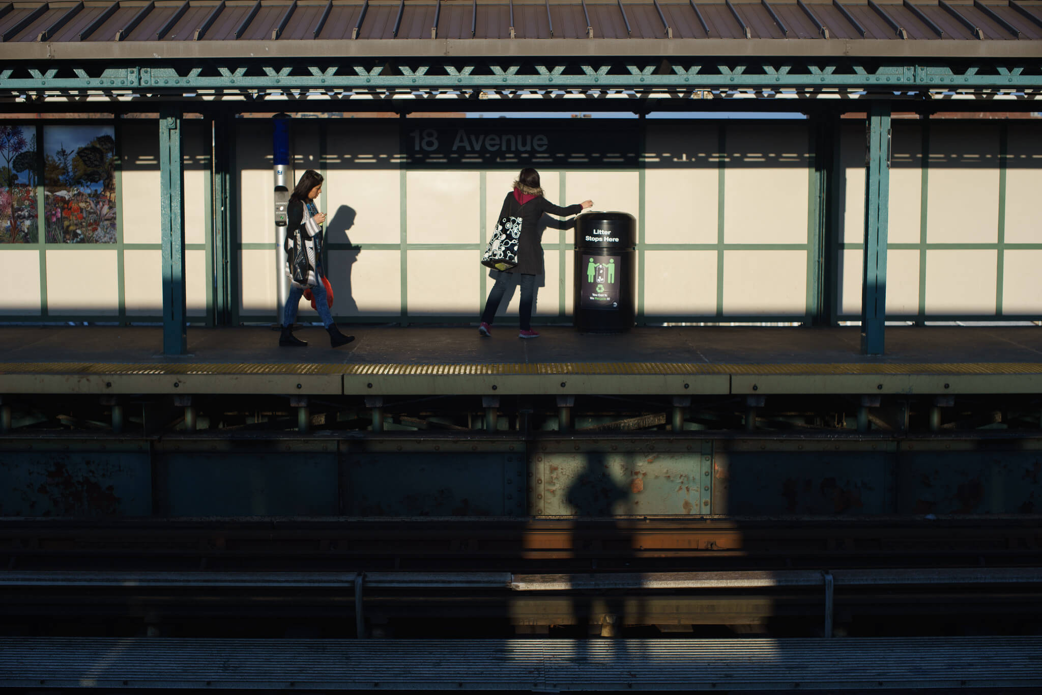 Bensonhurst Brooklyn 18th Avenue Train Station