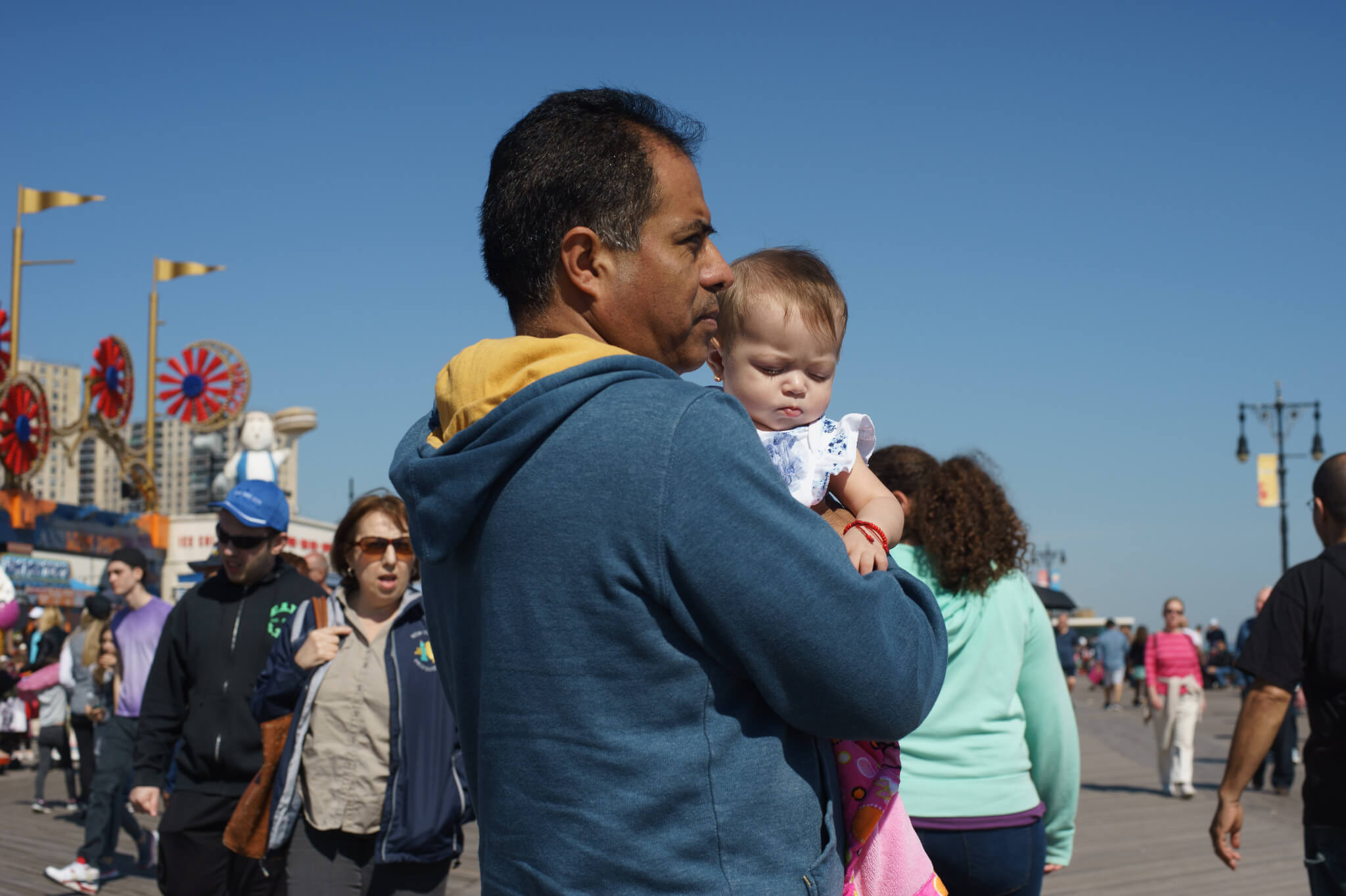 Coney Island Brooklyn Boardwalk Spring 2016