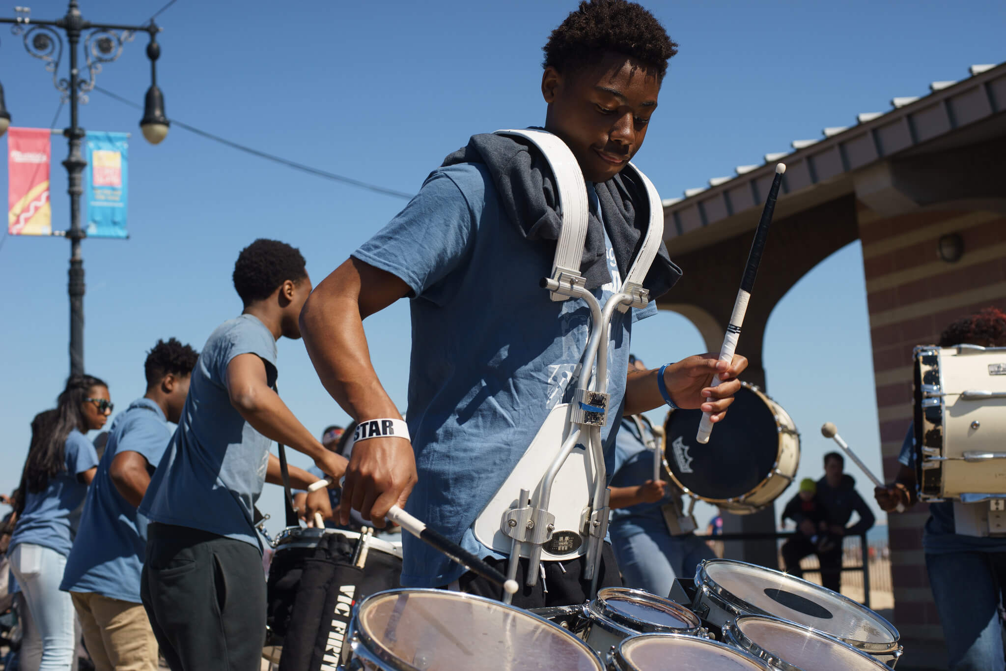 Coney Island Brooklyn Drumline Spring 2016