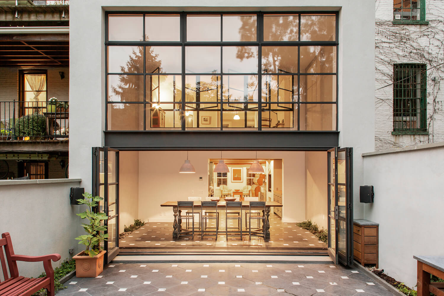 Townhouse Renovation Cost Two-Story Extension