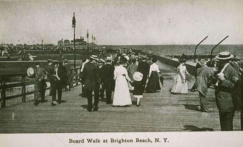 Brighton Beach Brooklyn Boardwalk