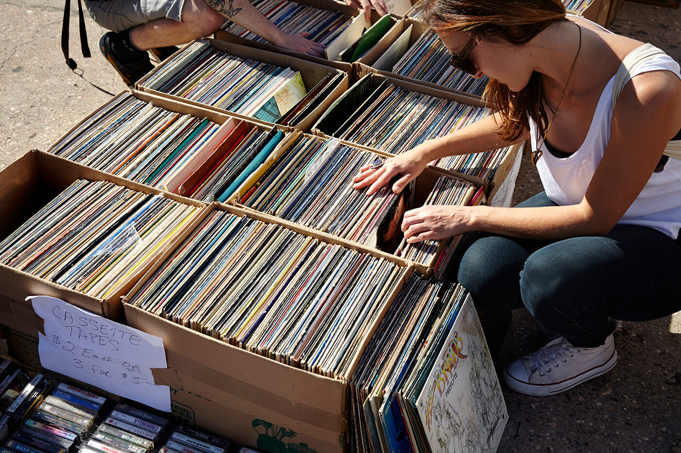 brooklyn flea record fair