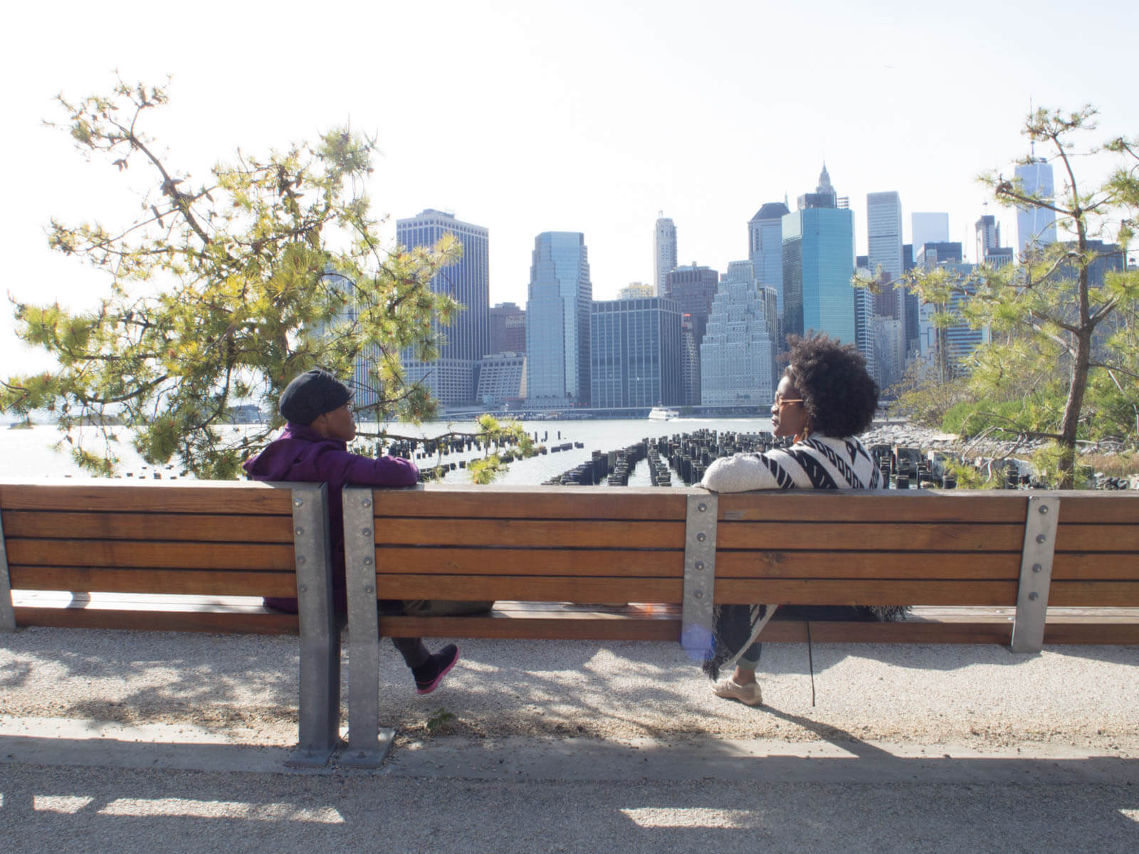 Dumbo Brooklyn Park Bench Spring 2016