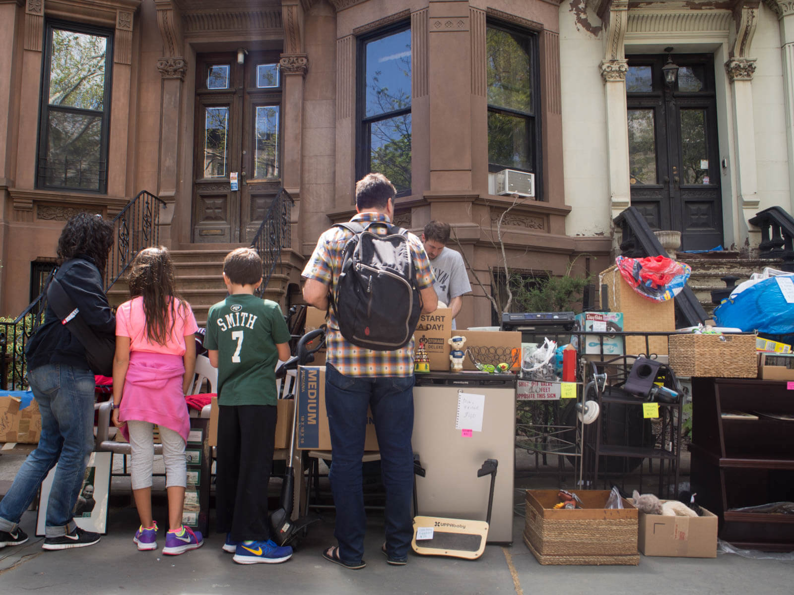 Park Slope Brooklyn Stoop Sale 2016