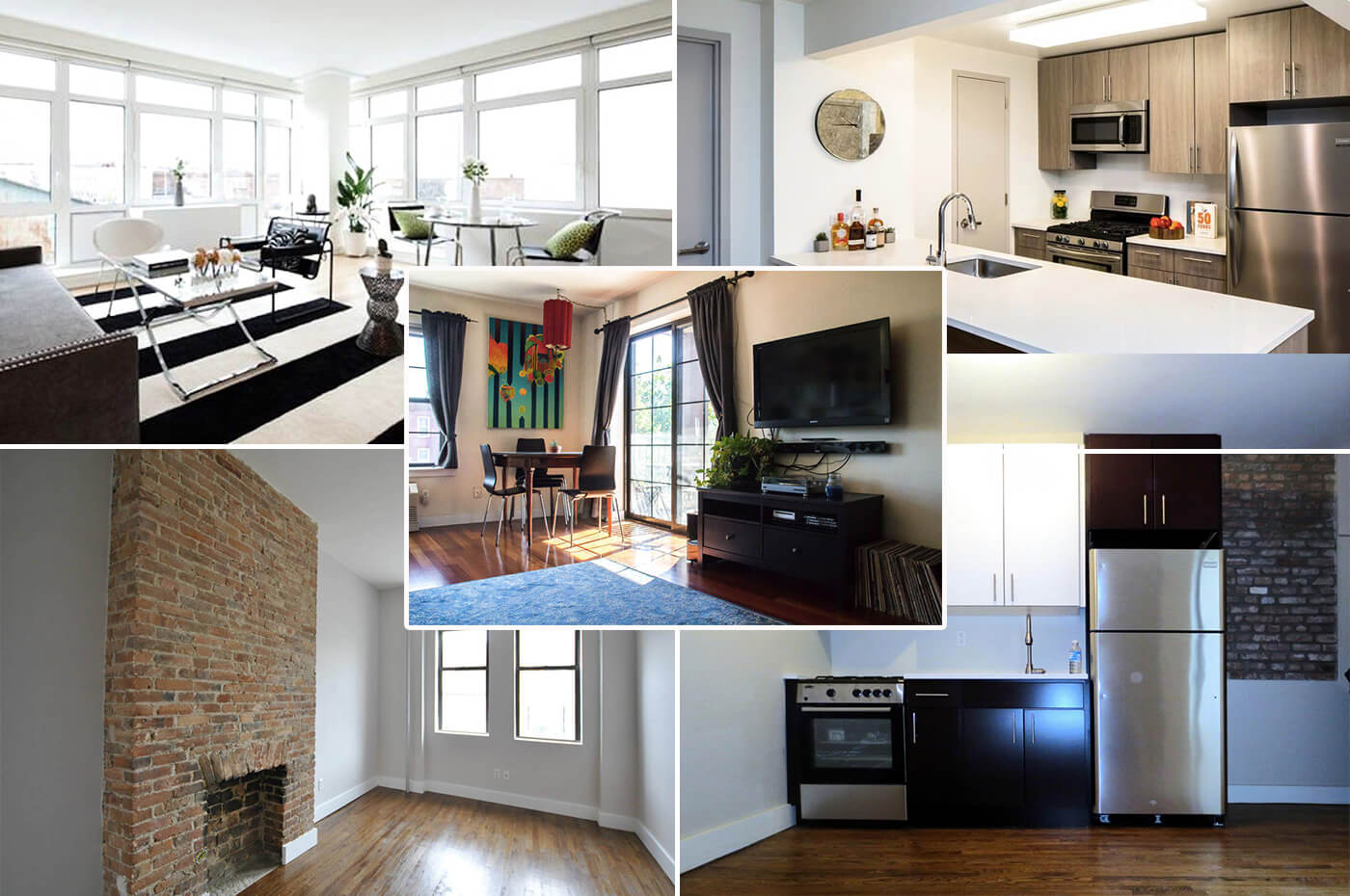 Brookyln Apartments for Rent Two-Bedrooms Williamsburg Carroll Gardens