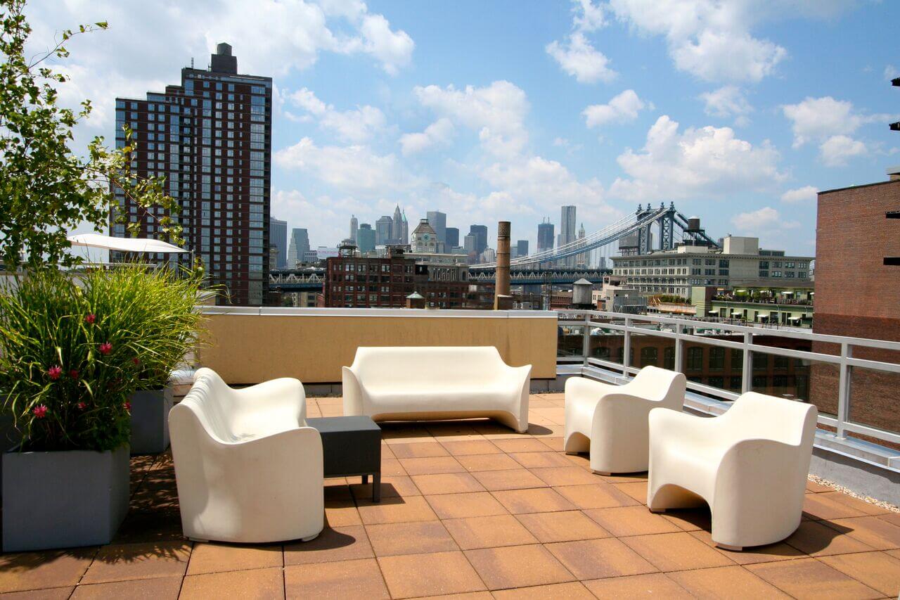 brooklyn apartments for sale in vinegar hill at 206 front st 6C balcony