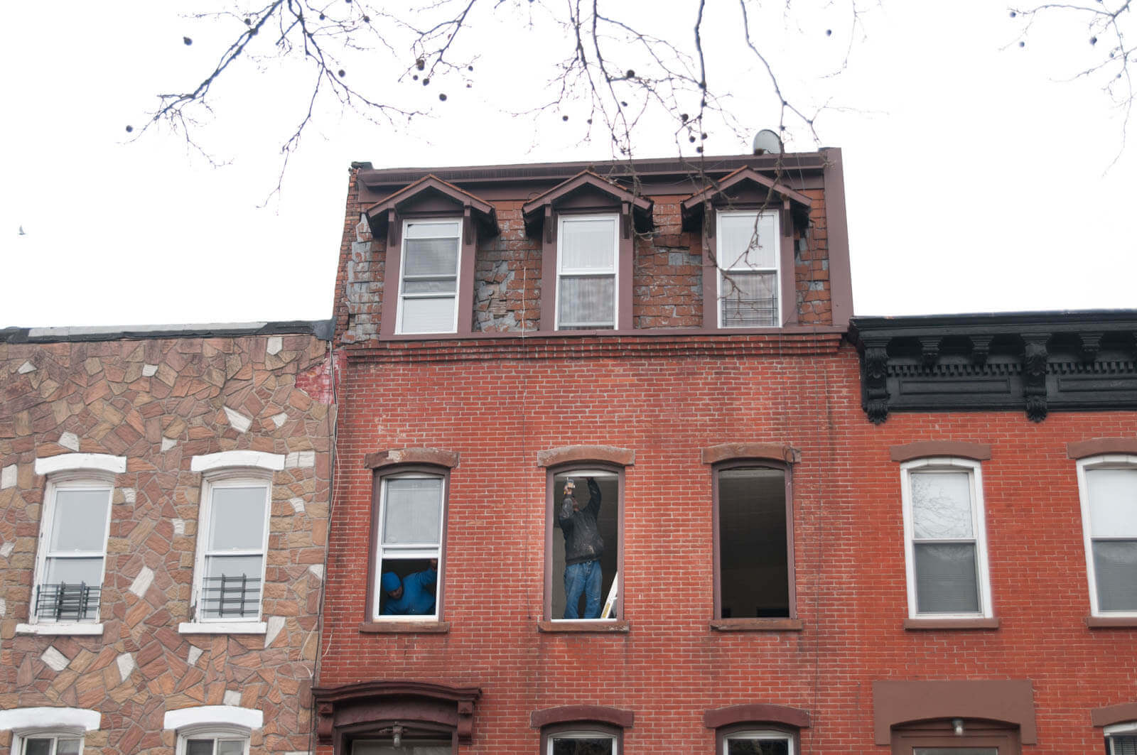 Brownstone Renovation Single Family Two Apartments