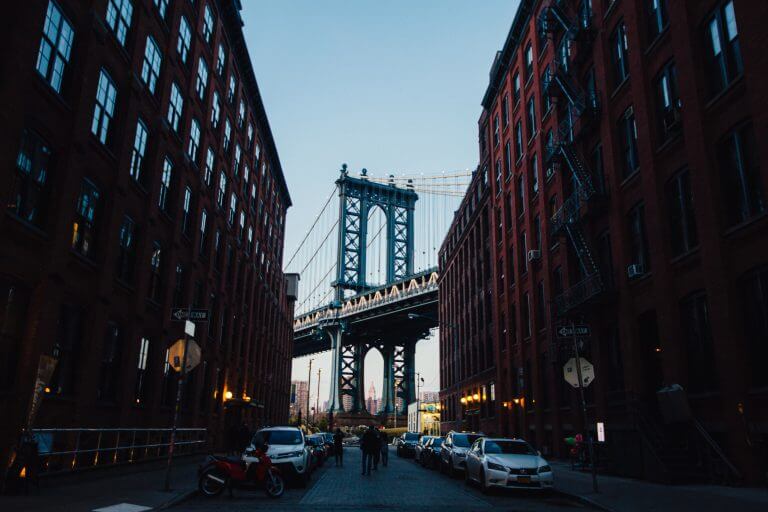 Dumbo Brooklyn Manhattan Bridge Summer 2016