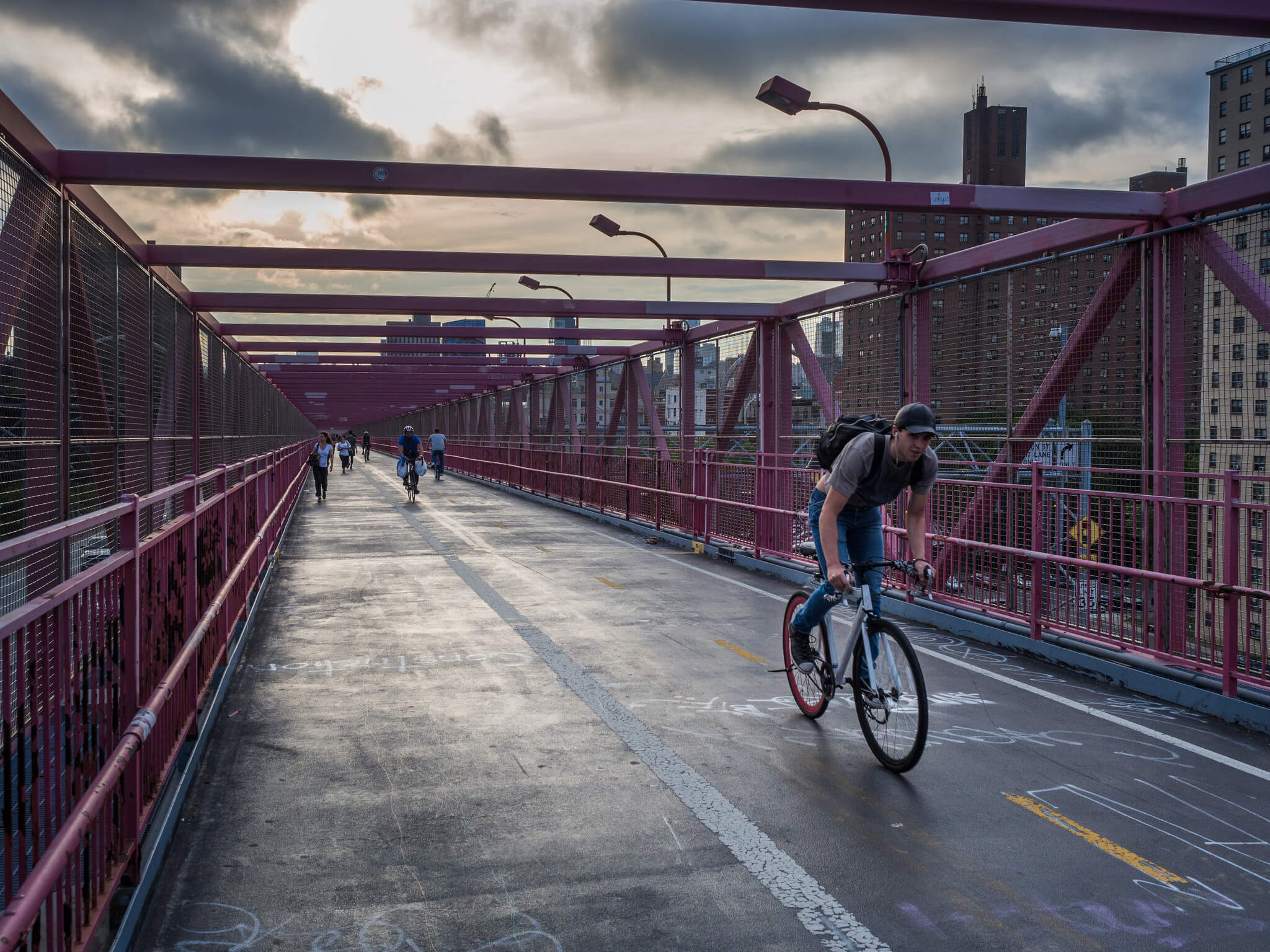 Williamsburg Bridge Brooklyn Summer 2016
