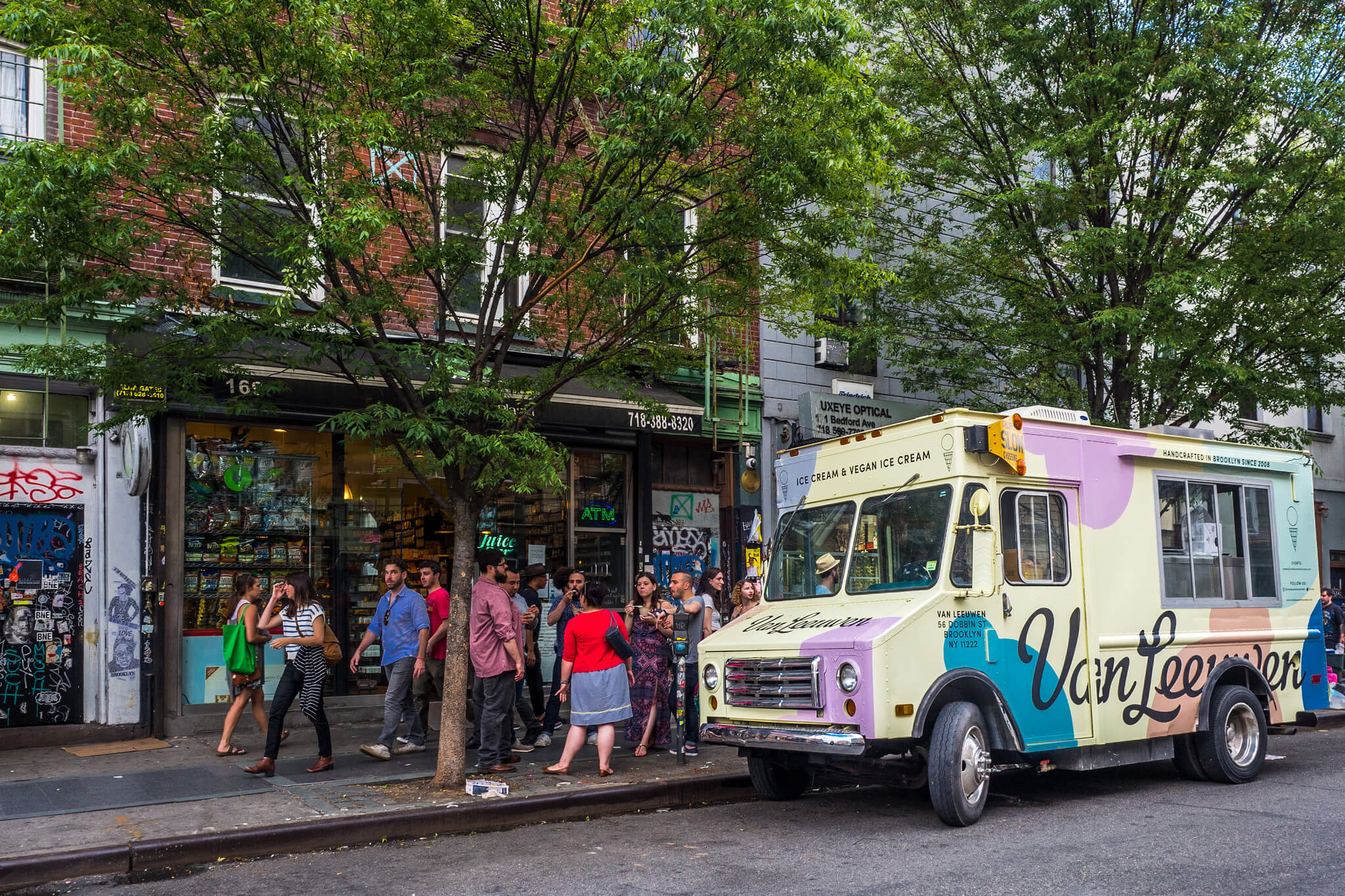 Williamsburg Brooklyn Van Leeuwen Ice Cream